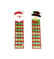 Kalendarz adwentowy filcowy do zawieszenia MIX