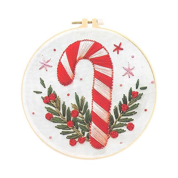 Zestaw do haftowania cukrowa laska