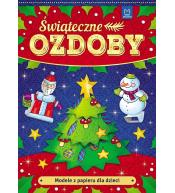 Modele z papieru dla dzieci. Świąteczne ozdoby w.2