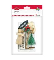 Drewniana dekoracja wejście dla Elfów 11el