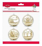 Zestaw do złożenia bombka akrylowa 70mm