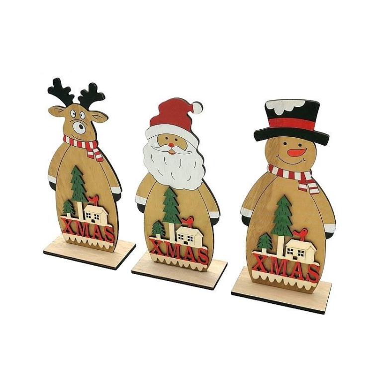 Dekoracja świąteczna drewniana MIX