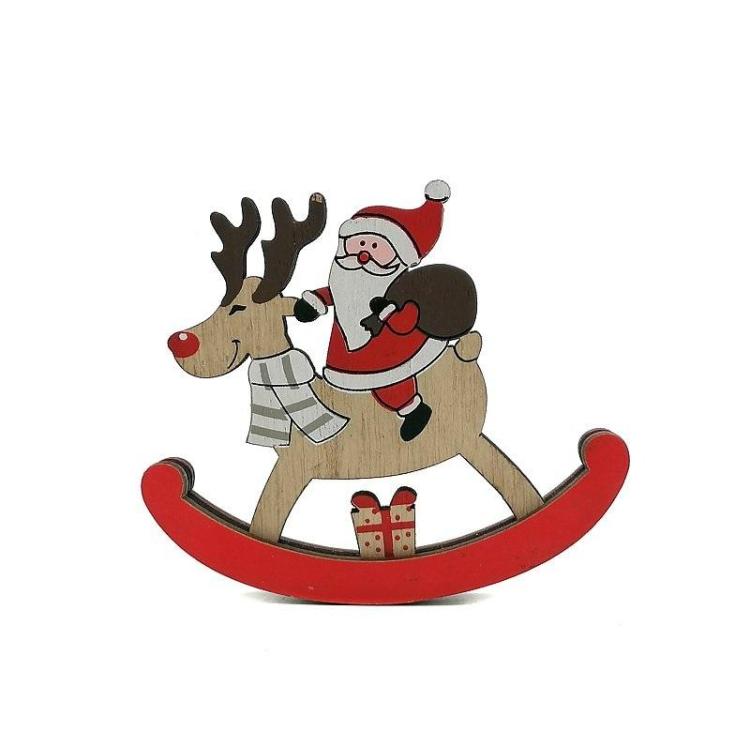 Dekoracja świąteczna drewniana