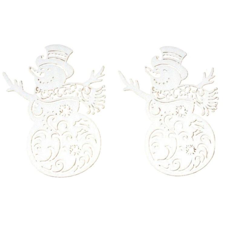 Dekoracja piankowa bałwanek 2 sztuki