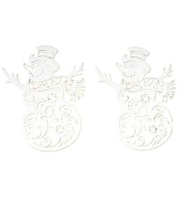 Dekoracja piankowa bałwanek 2 sztuki