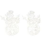 Dekoracja piankowa bałwanek 2 sztuki