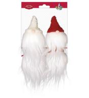 Zawieszki głowy skrzata 40x150 4szt