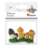 Dekoracje plastikowe grzybki 3