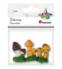 Dekoracje plastikowe grzybki 3