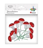 Muchomory styropianowe 30x35mm 10szt