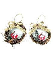 Zestaw 2 bombek 10cm