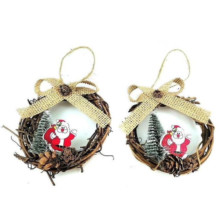 Zestaw 2 bombek 10cm