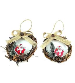 Zestaw 2 bombek 10cm