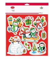 Naklejki wypukłe MIX 8szt