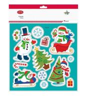 Naklejki wypukłe MIX 13szt