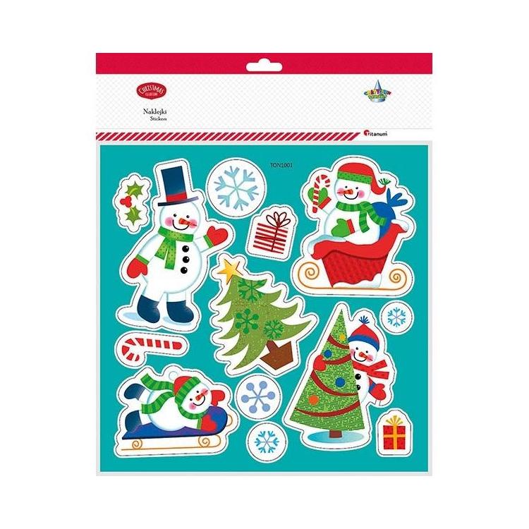 Naklejki wypukłe MIX 13szt