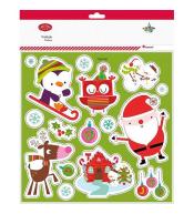 Naklejki wypukłe MIX 16szt