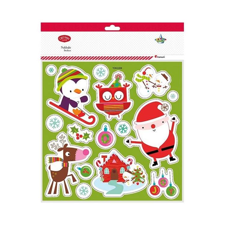 Naklejki wypukłe MIX 16szt