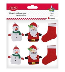 Klamerki drewniane Boże Narodzenie