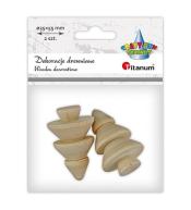 Choinki drewniane 2szt