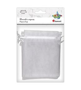 Woreczki z organzy sakiewki 9x13cm 6szt