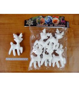 Renifery styropianowe do decoupage