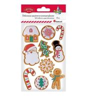 Dekoracje samoprzylepne papierowe 3D 10szt