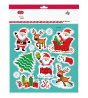 Naklejki wypukłe MIX 12szt