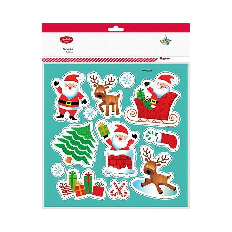 Naklejki wypukłe MIX 12szt