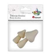 Grzybki drewniane 2szt