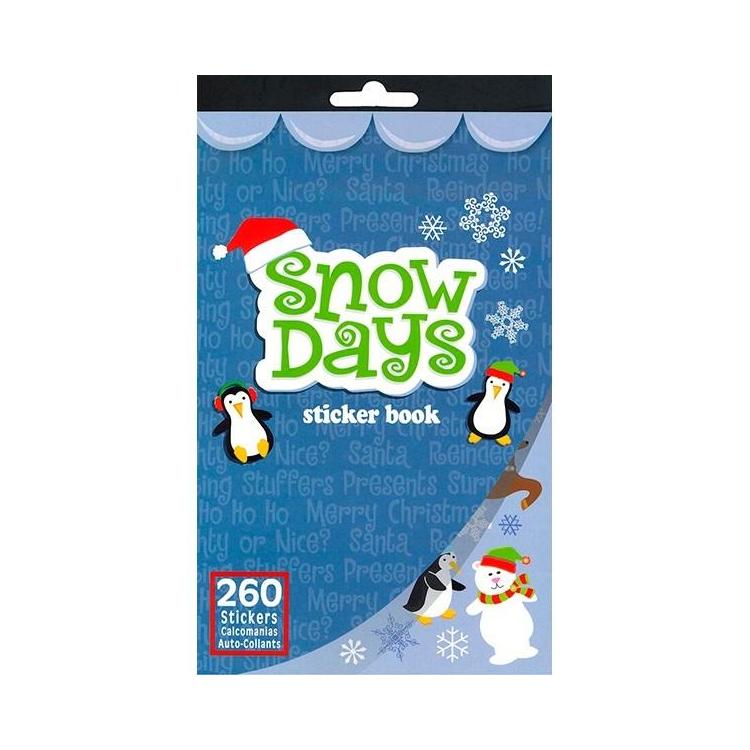 Naklejki papierowe Snow Days 260szt