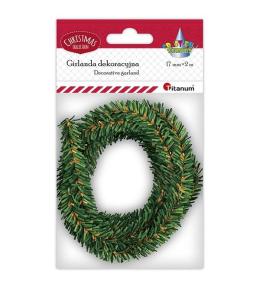Dekoracja plastikowa girlanda świerkowa 2m