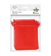 Woreczki z organzy sakiewki 9x13cm 6szt