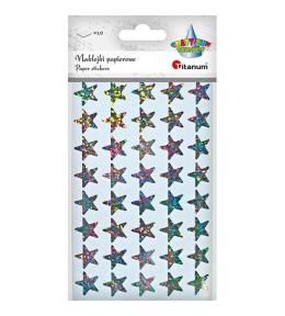 Naklejki papierowe 10 plansz gwiazdki 400szt