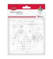 Szablony plastikowe 130x130mm 2szt