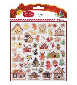 Naklejki 3D papier na filcu 47szt