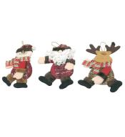 Zawieszka dekoracyjna świąteczna filcowa MIX