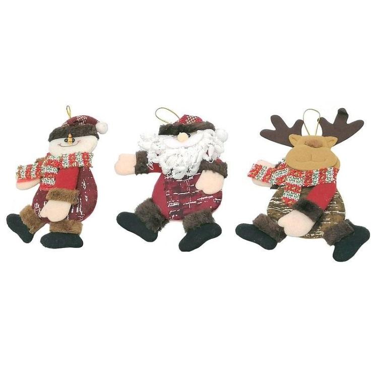 Zawieszka dekoracyjna świąteczna filcowa MIX