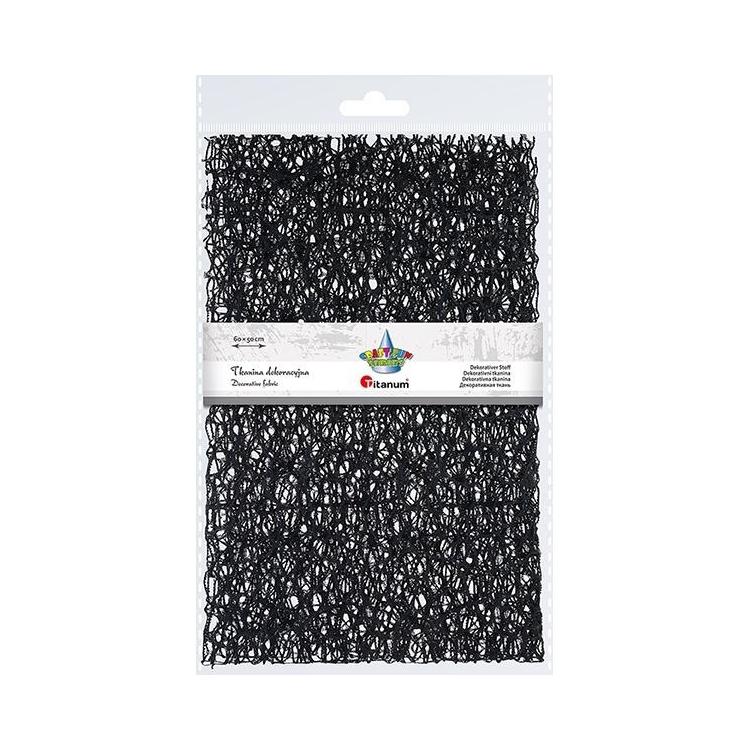 Tkanina dekoracyjna siatka koronkowa 60x50cm