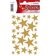 Naklejki gwiazdki złote