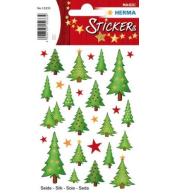 Naklejki gwiazdki las choinek