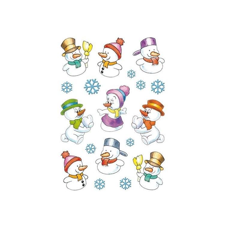 Naklejki Małe bałwanki