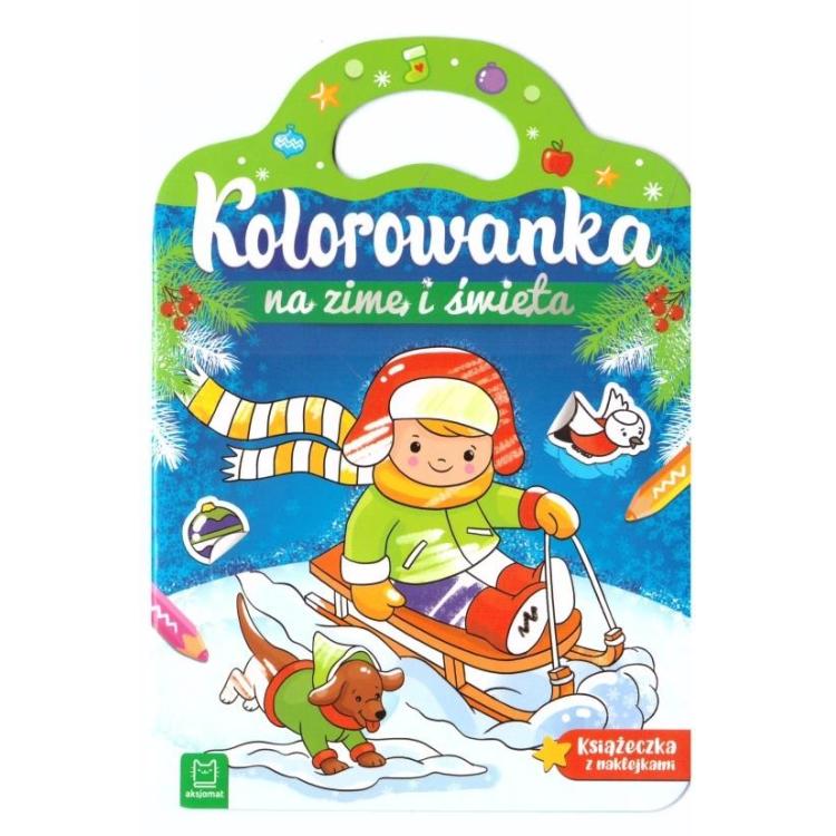 Kolorowanka na zimę i święta