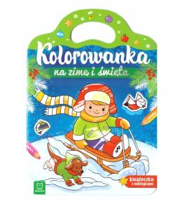 Kolorowanka na zimę i święta