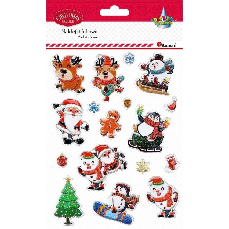 Naklejki wypukłe 17szt