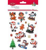 Naklejki wypukłe 17szt