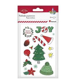 Naklejki papierowe 11 wzorów 110szt