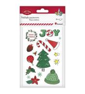 Naklejki papierowe 11 wzorów 110szt