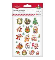 Naklejki papierowe 16 wzorów 160szt