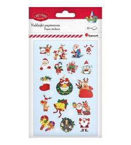 Naklejki papierowe 17 wzorów 170szt